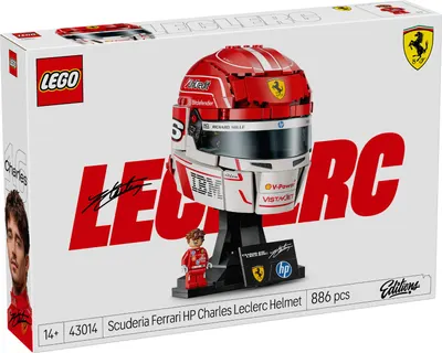 LEGO® Editions - Casca lui Charles Leclerc Scuderia Ferrari HP (43014)