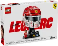 LEGO® Editions - Casca lui Charles Leclerc Scuderia Ferrari HP (43014)