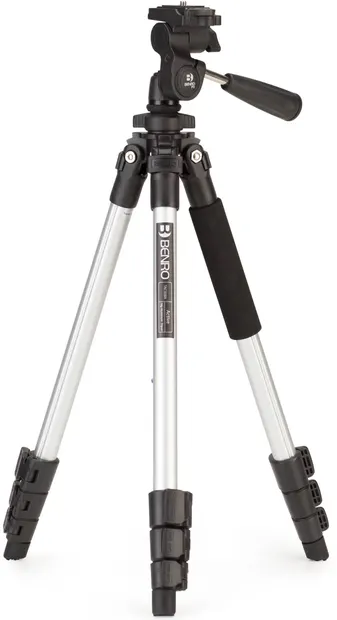 Trepied Benro - Action TAC008AP0, 34-142 cm, argintiu