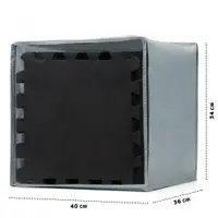 Saltea de joaca Kinderkraft Luno spuma black