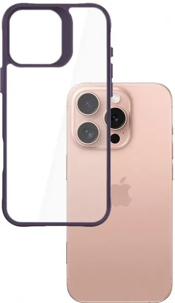 Husă 3mk - Satin Armor Plus, iPhone 16 Pro, mov