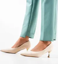 Pantofi dama Trois Bej