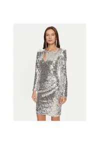 Rochie dama - 304996238 - Poliester reciclat - Argintiu - Argintiu