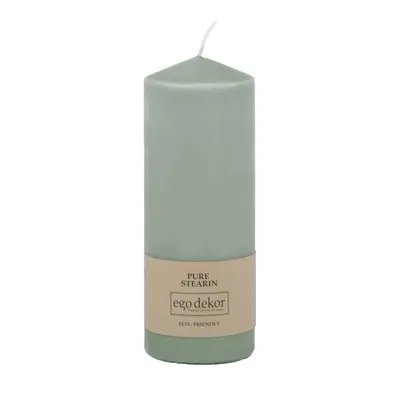 Lumânare Eco candles by Ego dekor Top, durată ardere 50 h, turcoaz