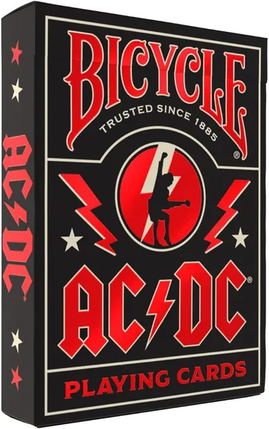 Cărți de joc Bicycle - AC/DC