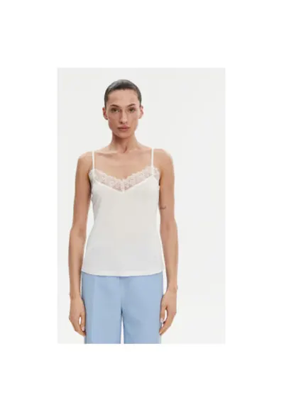 Top dama M2BETINA - Modal/Poliester - Ecru - Ecru