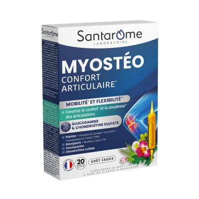 Myosteo Confort Articulaire, 20 fiole, Santarome