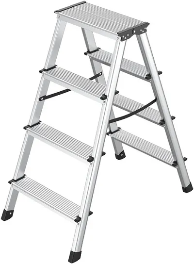 Scară dublă din aluminiu MMS - 2х4, până la 150 kg