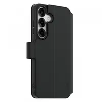 Husa pentru Samsung Galaxy S25 S931, PanzerGlass, Care Feature Kickstand Wallet, Neagra