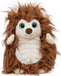 Jucărie de pluș Amek Toys - Arici cu părul maro, 24 cm