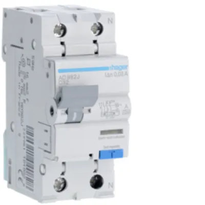 Disjunctor diferențial P+N 32A-30mA, C, 6kA, tip A