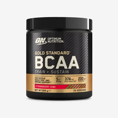 Supliment BCAA train & sustain Căpşuni-Kiwi 266 g