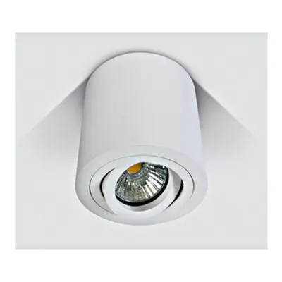 Spot aparent Edda Round-CL MR16, GU10 10W 230V orientab, alb