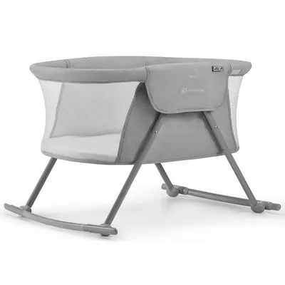 Patut 3 in 1 Kinderkraft Lovi grey, multifunctional cu accesorii incluse