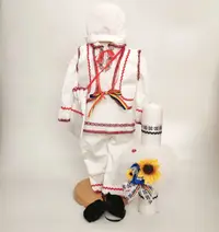 Set Costum National Victoras 8 si Lumanare Botez Traditional