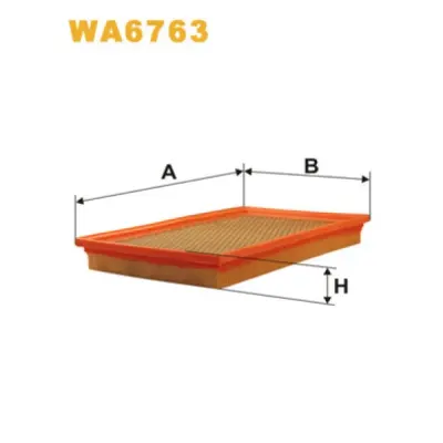 Filtru aer WIX FILTERS WA6763