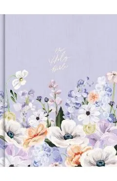 CSB Notetaking Bible, Large Print Hosanna Revival Edition, Lavender/Peach Cloth Over Board: The Holy Bible