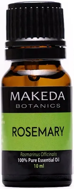 Makeda Botanics Ulei esențial de rozmarin, grad terapeutic, 10 ml