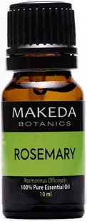 Makeda Botanics Ulei esențial de rozmarin, grad terapeutic, 10 ml