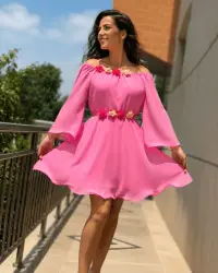 Rochie eleganta din voal Mioara 4