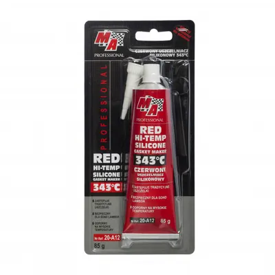Etansant siliconic rosu - blister 85 g