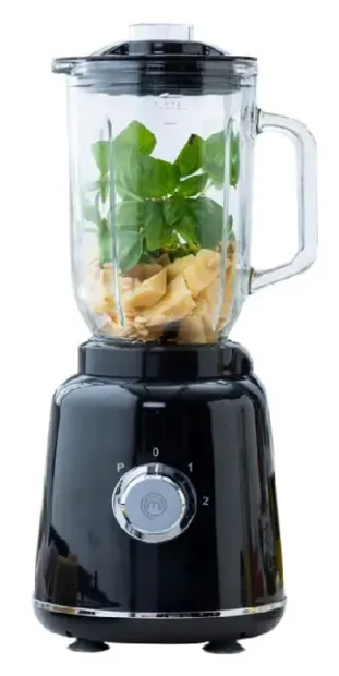 Blender MasterChef - MC ES SDA004, 1 l, 3 trepte, 400W, negru