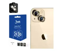Protector de sticlă 3mk - Lens Protection Pro, iPhone 14, auriu