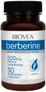 Berberine, 500 mg, 30 capsule, Biovea