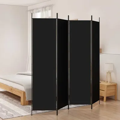 vidaXL Paravan de cameră cu 3 panouri, 200x200 cm, textil