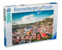 Puzzle Ravensburger din 2000 de piese - Mexicul colorat