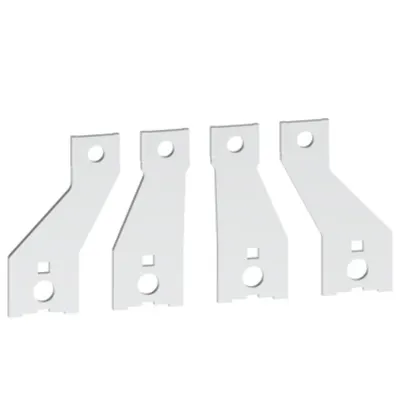 Adapter terminale pentru contactor TeSys Giga LC1G115-225, 4P, conexiuni cu papuci, pas polar 35-45 mm
