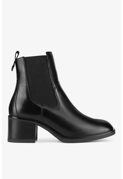 Ghete dama 5903419560729 - Piele naturala - Negru - Negru