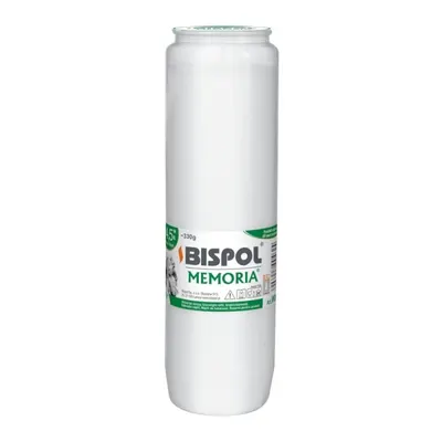 Rezerva Candela Bispol cu Ulei Alb, 100 Ore, Inaltime 19 cm