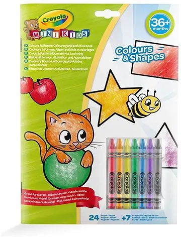 Carte de colorat Crayola - Mini Kids