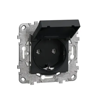 German Priza, New Unica, IP44, antracit