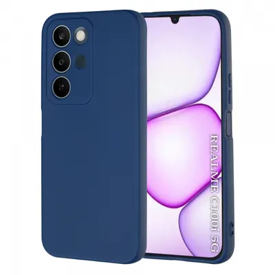 Husa pentru Realme C100 5G, Techsuit, SoftFlex, Bleumarin