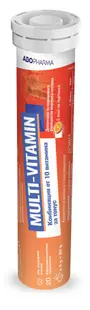 Multivitamine, 20 comprimate efervescente, Abo Pharma