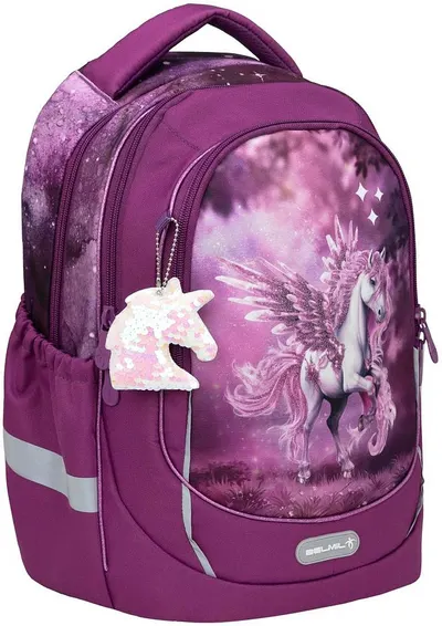 Ghiozdan cu bază tare Belmil Leisure Plus - Stardust Pegasus