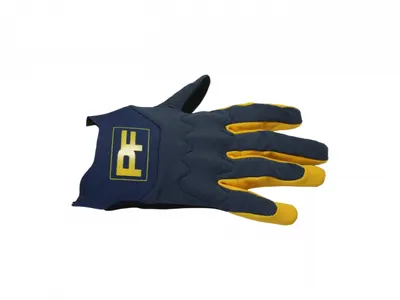 Manusi atv cross quad Trufeel, culoare bleumarin galben, marime L
