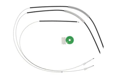 Set reparatie macara geam Fata Dreapta/Stanga potrivit BMW 3 (E46) 2001-2005 - (Cabluri)