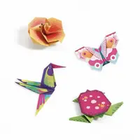 Origami Djeco, animale si flori exotice