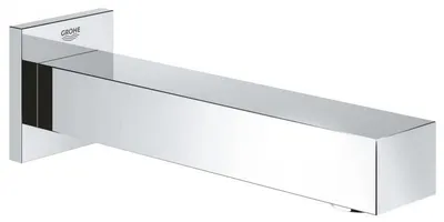 Pipa cada Grohe Eurocube 13303000, 1/2 inch, aparenta, 170 mm, aerator, protectie reflux, Crom