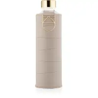 Equa Mismatch sticlă pentru apă + husă din piele artificială culoare Beige 1 buc