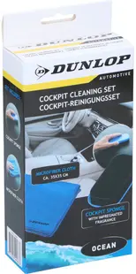 Set din 2 piese pentru curățarea interiorului automobilului Dunlop - Ocean