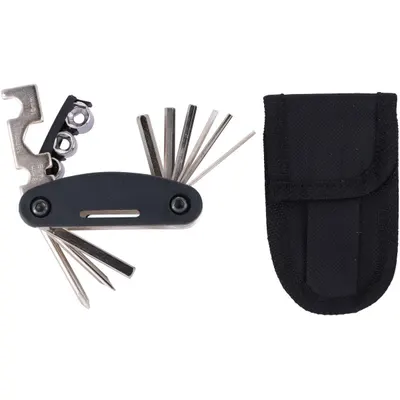 Set unelte pentru bicicletă 15 piese și husă