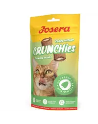 JOSERA Crunchies with Catnip 60 g snack crocant pentru pisici, fara cereale