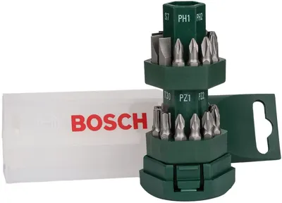 Set de biți Bosch - Big Bit, 25 piese