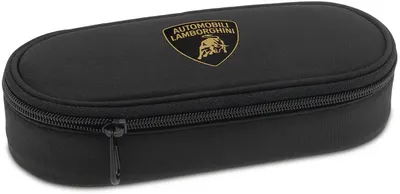 Penar rotund Ars Una Lamborghini - Negru, 1 fermoar