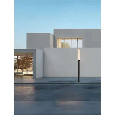 Pitic SOLSTICE Nisipiu Negru Aluminiu turnat Aluminiu & Polycarbonate Frost LED 16W 1105Lm 220-240V 3000K IP65