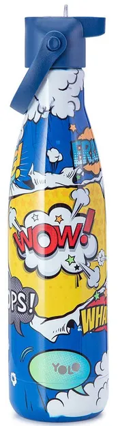 Sticlă termică YOLO Comics - 500 ml